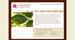 Desktop Screenshot of cornerstoneconsulting.info